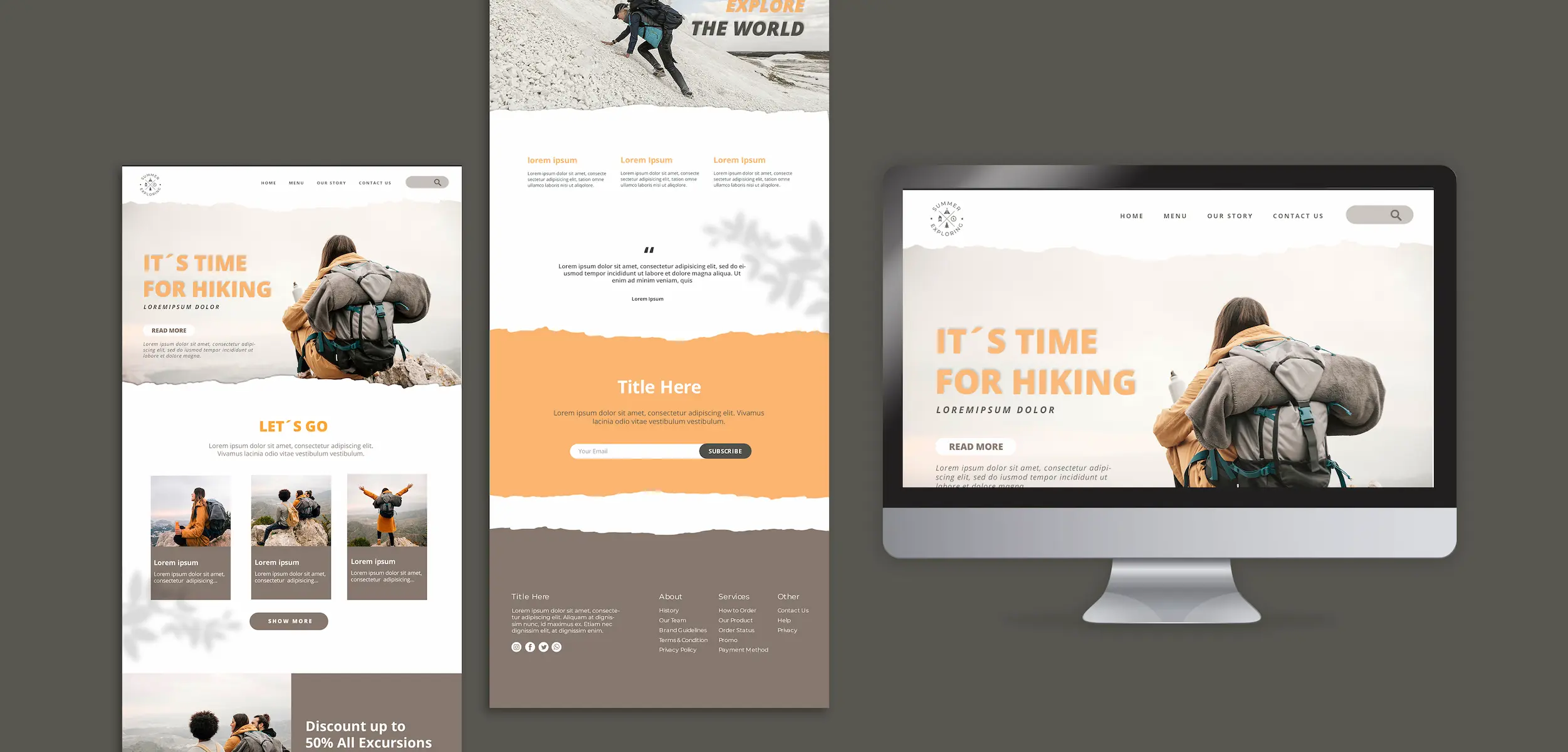 sample website design